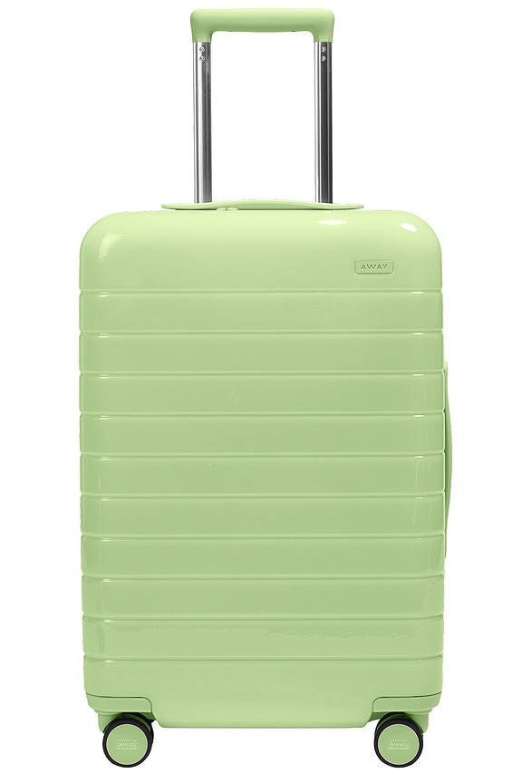 view 1 of 5 The Bigger Carry-On Suitcase in Glazed Matcha Milk Green