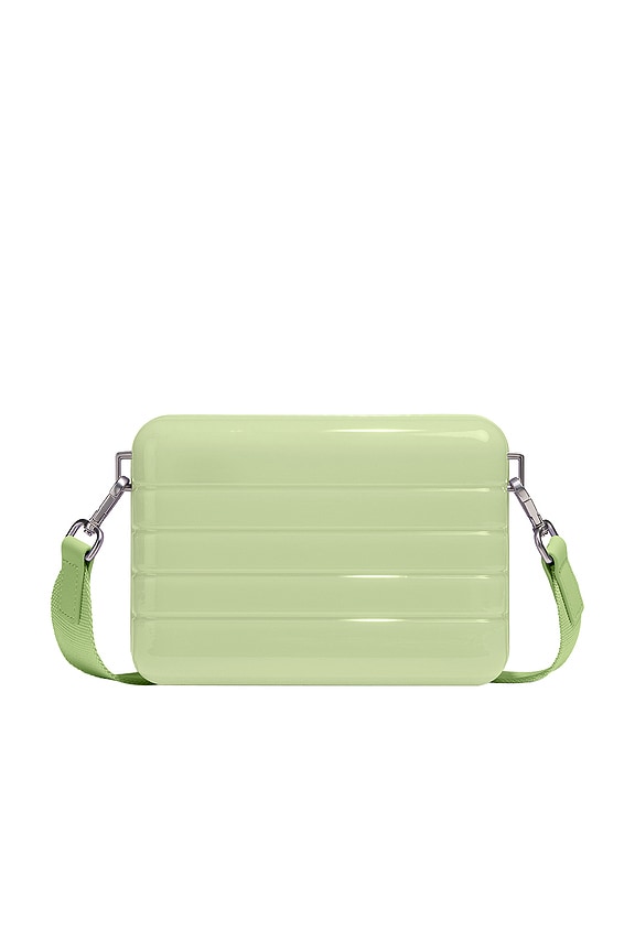 view 2 of 3 The Mini Crossbody Bag in Glazed Matcha Milk Green