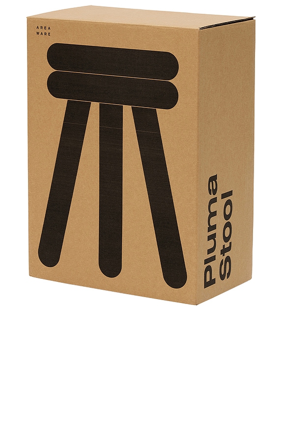 view 2 of 4 Tall Pluma Stool in Black