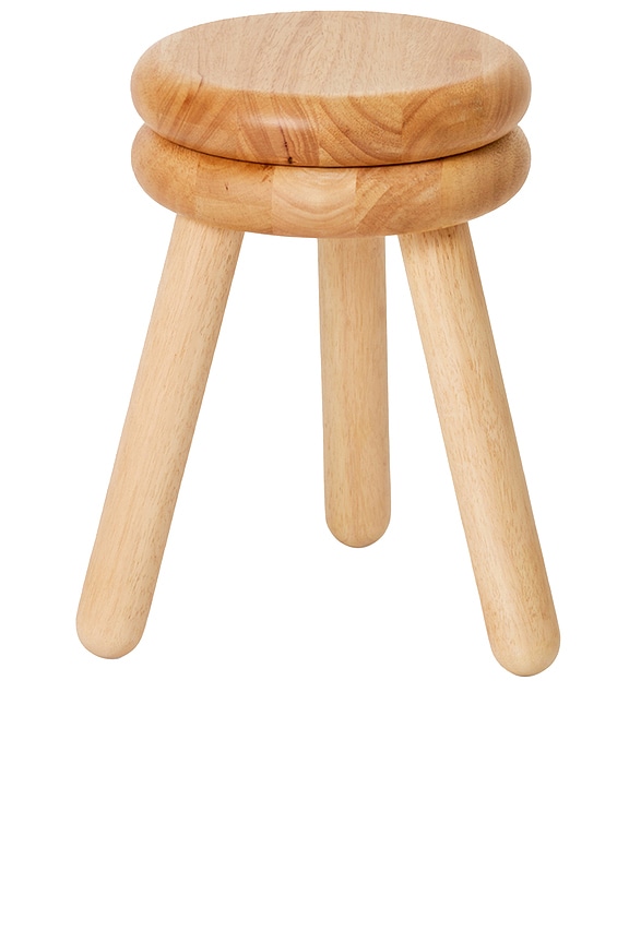 view 1 of 4 Tall Pluma Stool in Natural