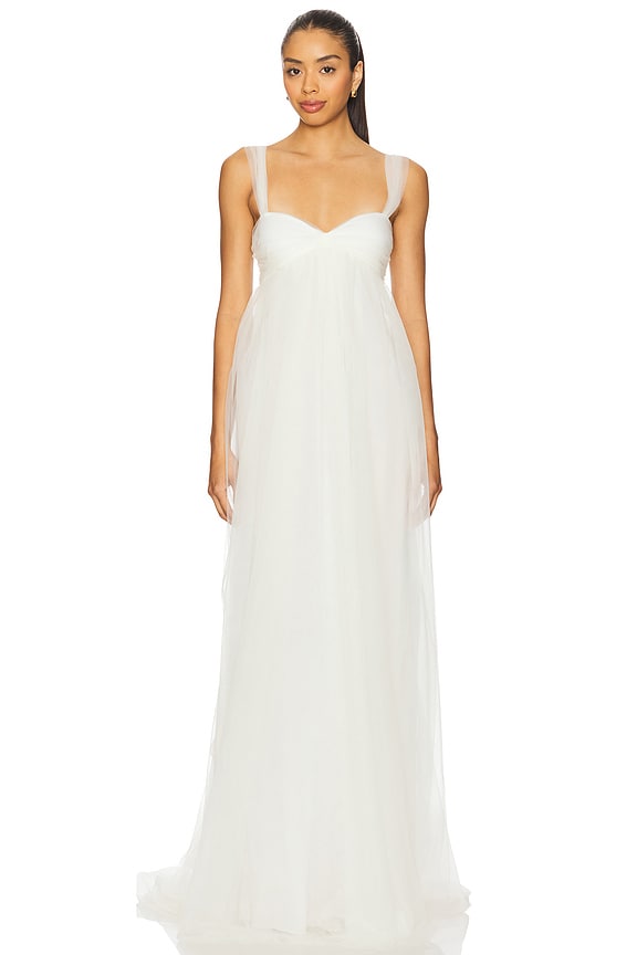 view 2 of 4 Crissy Wrap Dress in White