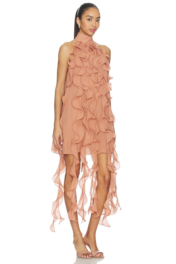 view 2 of 3 Gaby Ruffle Dress in Cookie