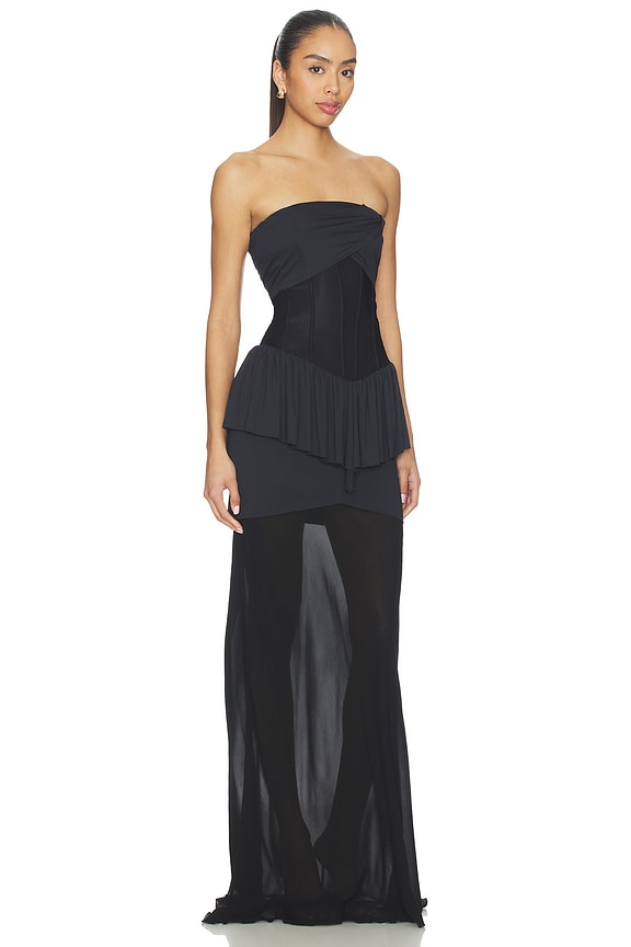 view 2 of 3 Ottha Long Dress in Black