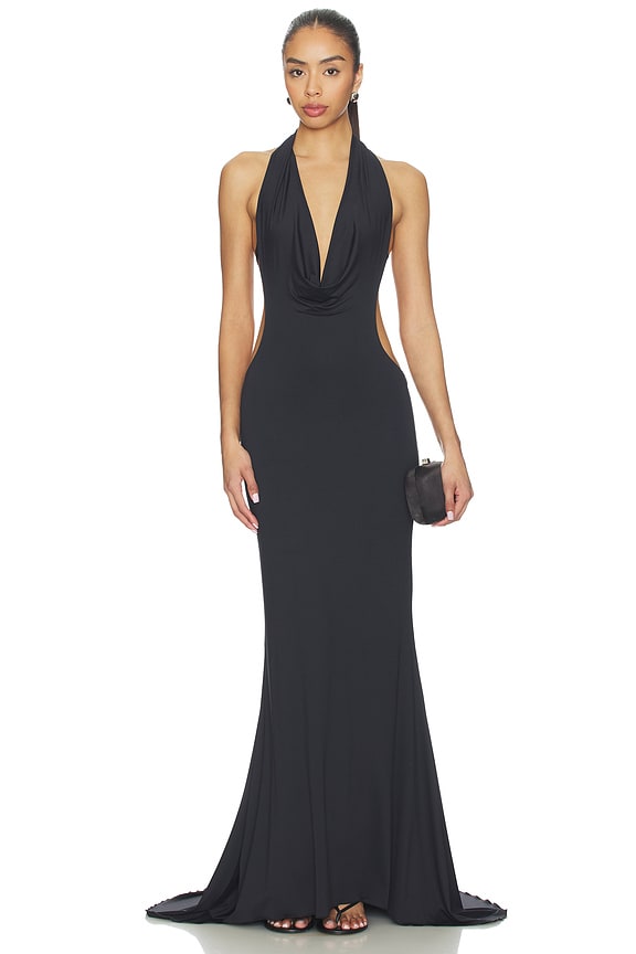 view 2 of 5 Zelda Chain Dress in Black