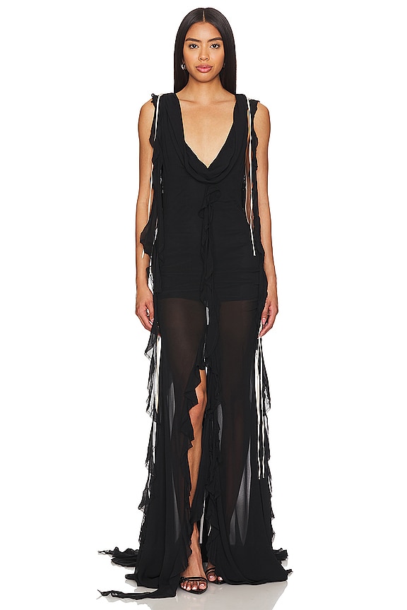 view 2 of 4 Lea Long Dress in Black