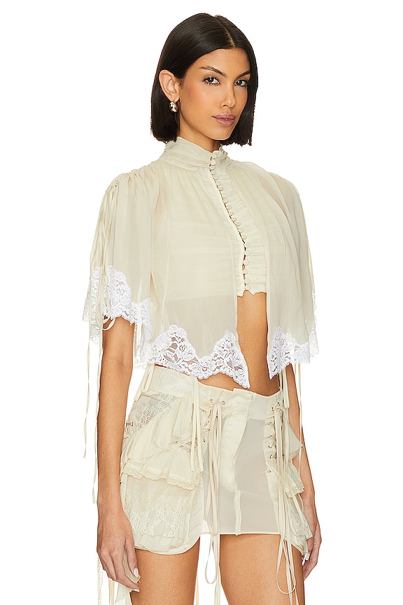 view 2 of 4 TOP RECORTADO ARY in Deep Moon