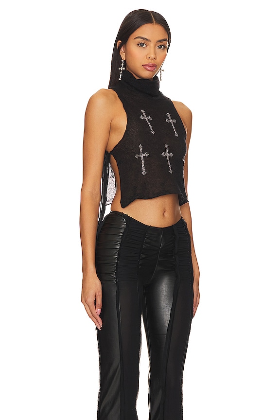 view 2 of 5 Tala Top in Black