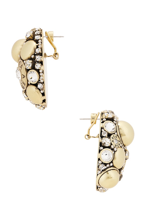 view 2 of 2 BRINCOS in Antique Gold