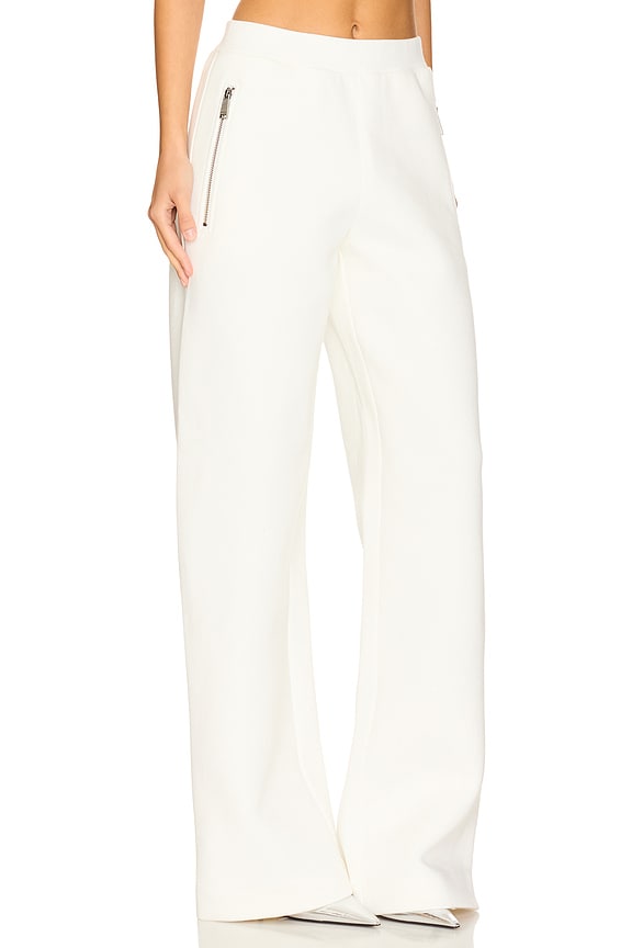 view 2 of 6 Embossed Handprint Sweatpant in Off White