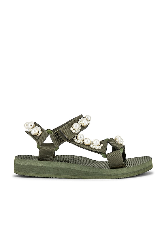 view 1 of 5 Trekky Pearl Sandal in Kaki Pearl