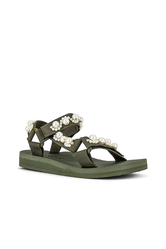 view 2 of 5 Trekky Pearl Sandal in Kaki Pearl