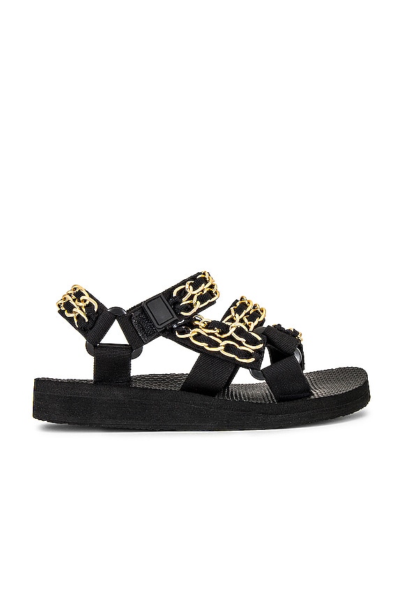 view 1 of 5 Trekky Trio Chain Sandal in Trio Chain Gold