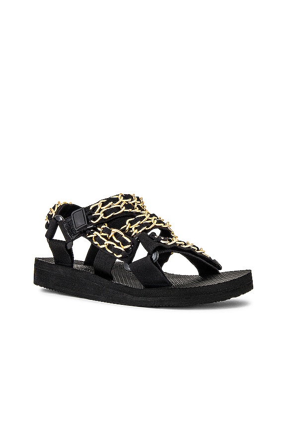 view 2 of 5 Trekky Trio Chain Sandal in Trio Chain Gold