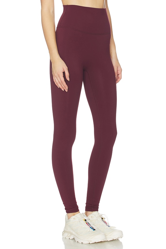 view 2 of 6 Full Length Legging in Burgundy