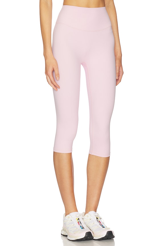 view 2 of 6 Capri Legging in Pink & Cream
