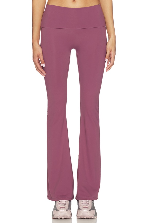 view 1 of 6 LEGGINS ACAMPANADOS PLEGABLES FOLDOVER FLARE LEGGING in Tulipwood