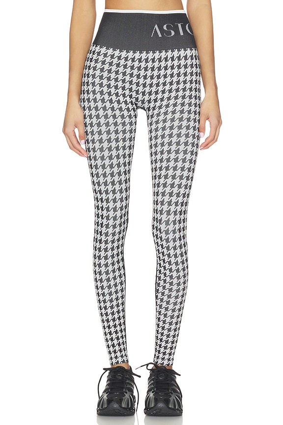 view 1 of 6 LEGGINGS LEGGING in Black & White