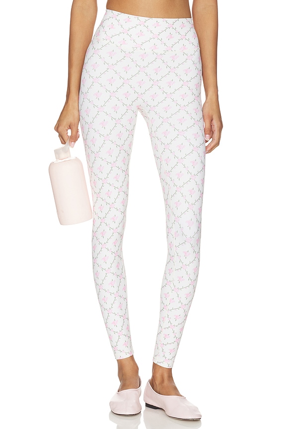 view 1 of 6 Legging in Rose Lattice