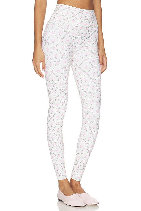 view 2 of 6 Legging in Rose Lattice