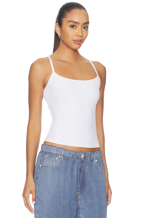 view 2 of 4 Lounge Tank Top in White