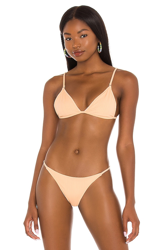 view 1 of 4 Bellissima Bikini Top in Peachy