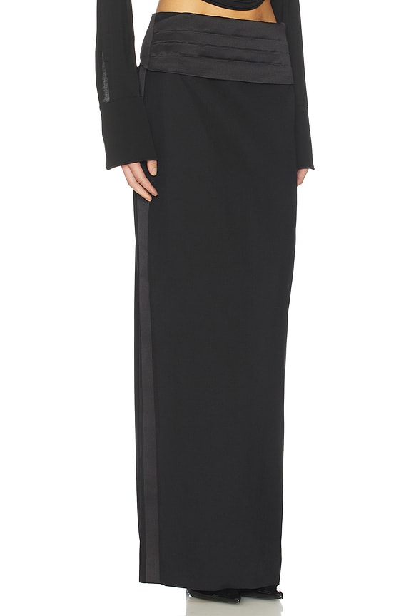 view 2 of 6 FALDA TUXEDO COLUMN in Black