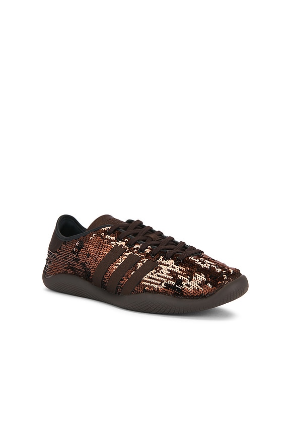 view 2 of 7 ZAPATILLA DEPORTIVA KARINTHA SEQUIN in Dark Brown