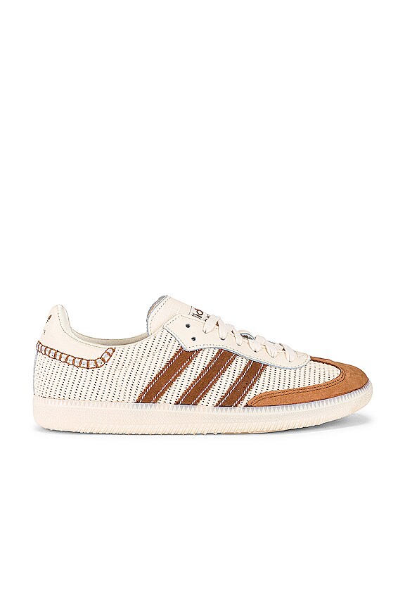 view 2 of 6 ZAPATILLAS DEPORTIVAS SAMBA WALES BONNER in Cream White & Brown & Cream White