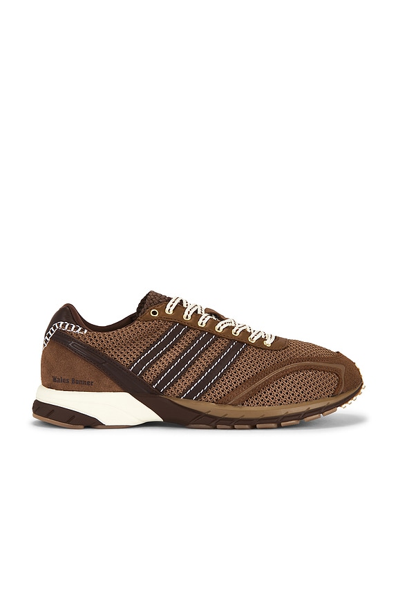 view 1 of 7 Adizero Adios Mesh Sneaker in Cream White, Auburn F16, Partridge, Coca Mocha & Downtown Brown