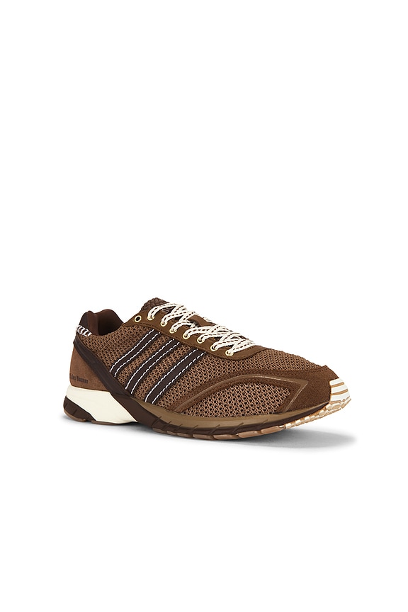 view 2 of 7 Adizero Adios Mesh Sneaker in Cream White, Auburn F16, Partridge, Coca Mocha & Downtown Brown