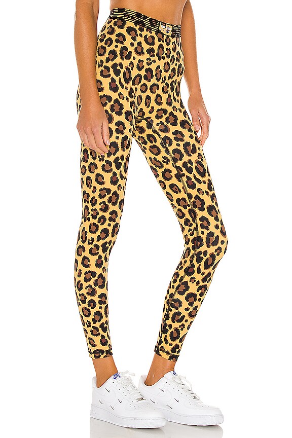 view 2 of 4 Bonded Active Legging in Honey Leopard