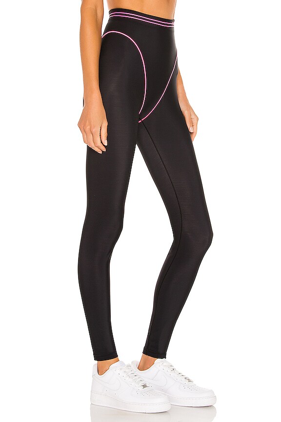 view 2 of 4 LEGGINGS FRENCH CUT in Black