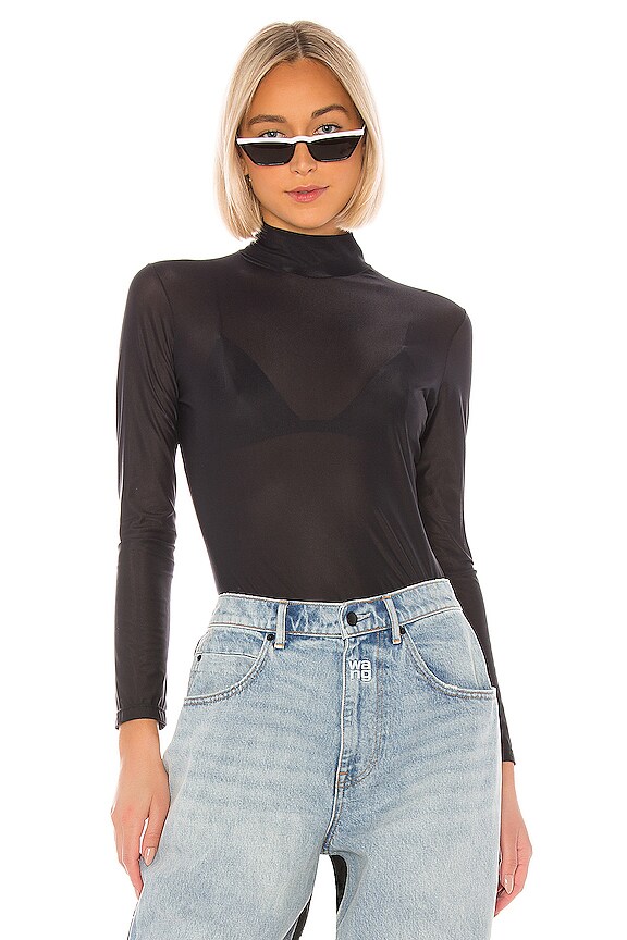 view 1 of 4 MANCHES LONGUES in Black