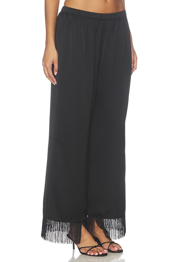 view 2 of 6 Blair Fringe Pants in Black