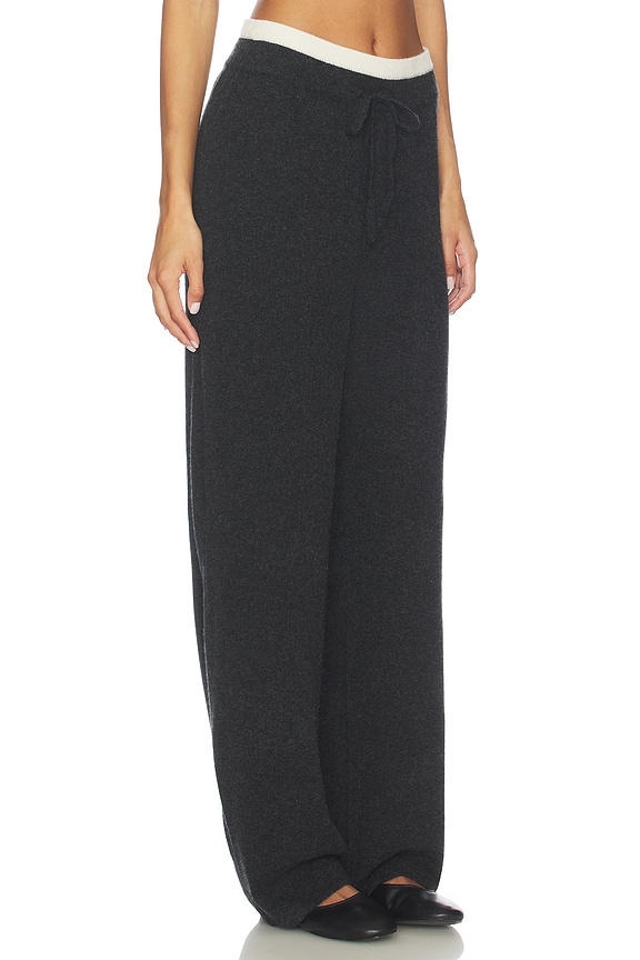 view 2 of 6 Tove Layered Pant in Charcoal