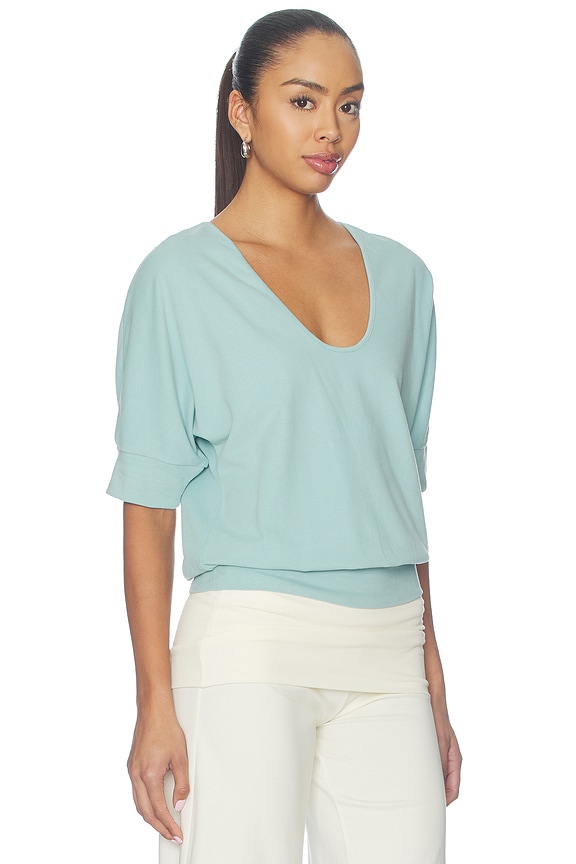 view 2 of 4 Logan Top in Aqua