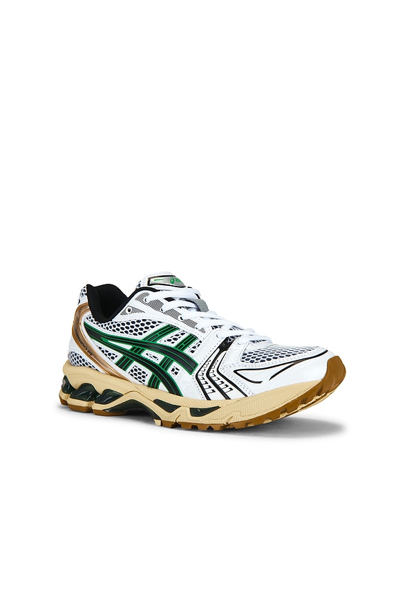 view 2 of 6 Gel-Kayano 14 Sneaker in White & Hinoki Beige