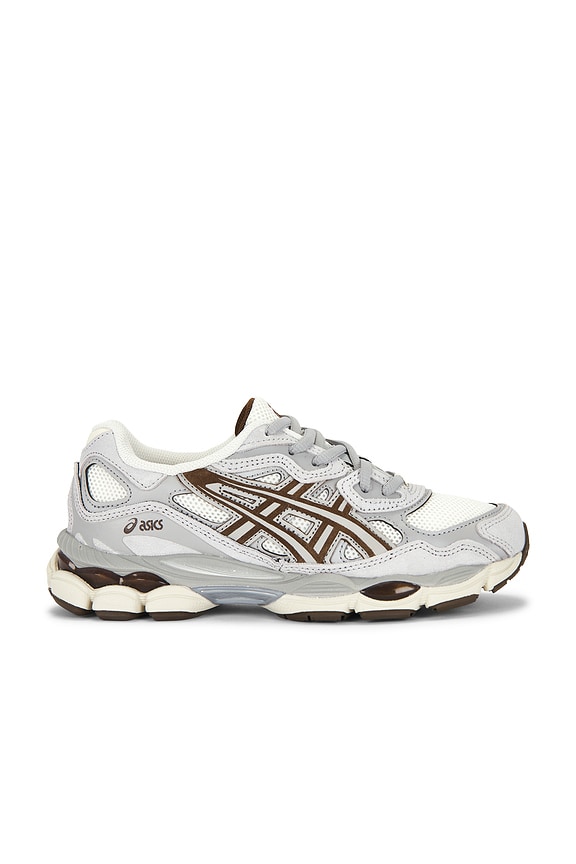 view 1 of 6 Gel-NYC Sneaker in Cream & Cement Grey