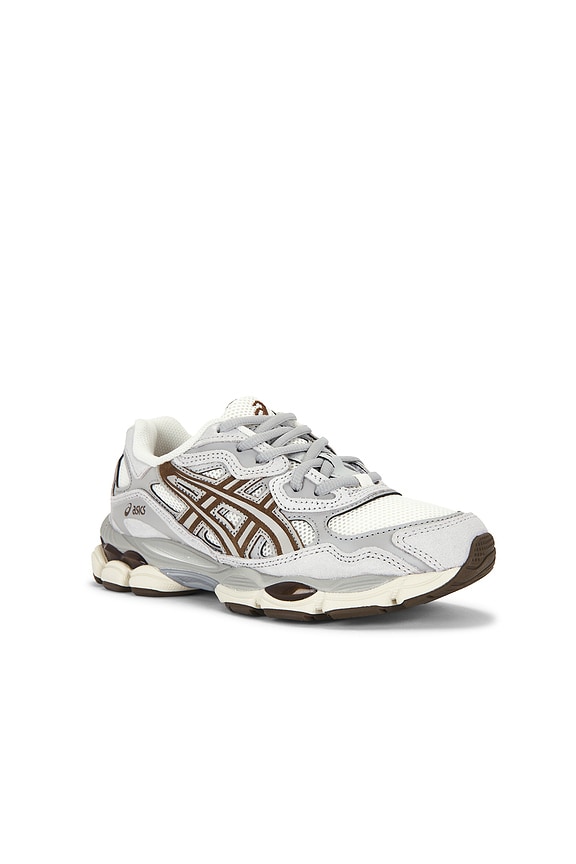 view 2 of 6 Gel-NYC Sneaker in Cream & Cement Grey