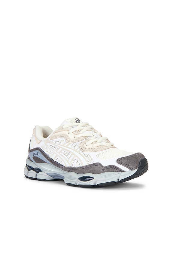 view 2 of 6 Gel-NYC Sneaker in Cream & White
