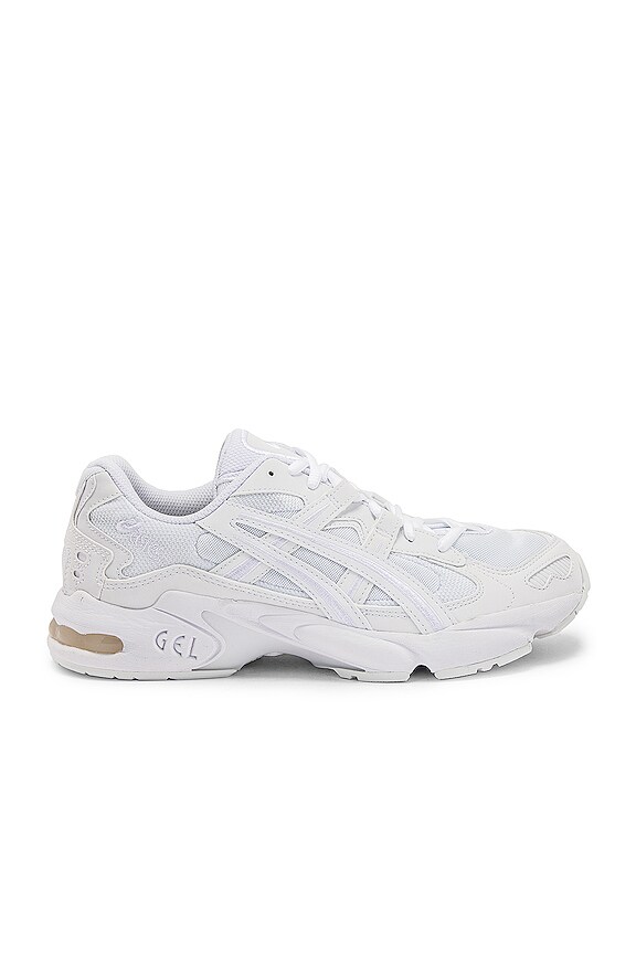 view 2 of 6 Asics Gel Kayano 5 OG in White & White
