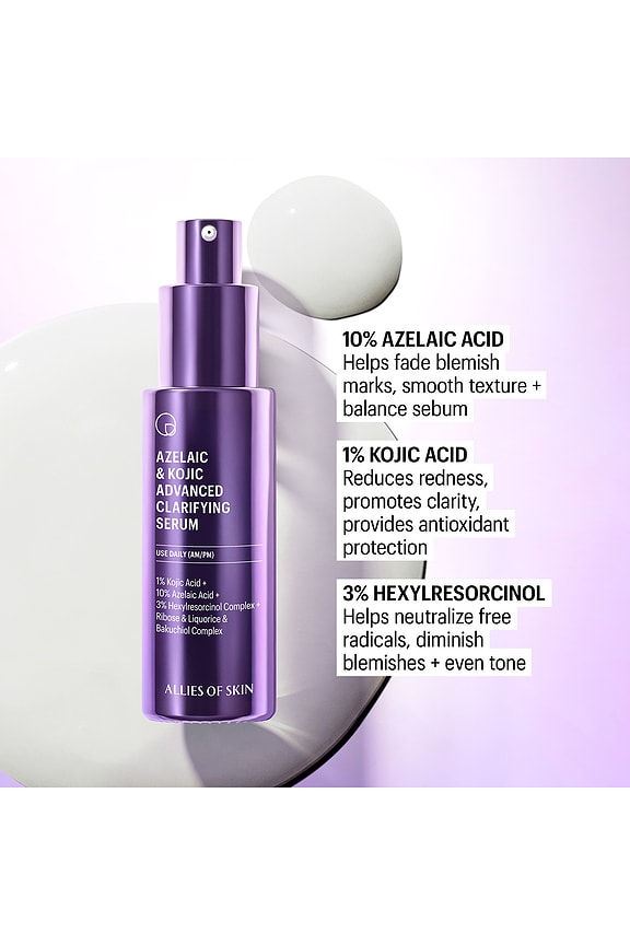 Allies of Skin Azelaic & Kojic Advanced Clarifying Serum 1oz | REVOLVE