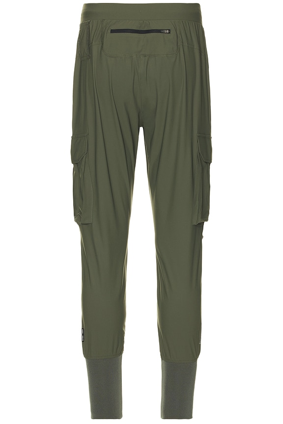 view 2 of 6 Tetra Lite Cargo High Rib Jogger in Olive