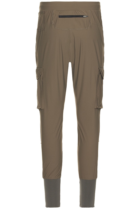view 2 of 6 Tetra-lite Cargo High Rib Jogger in Deep Taupe