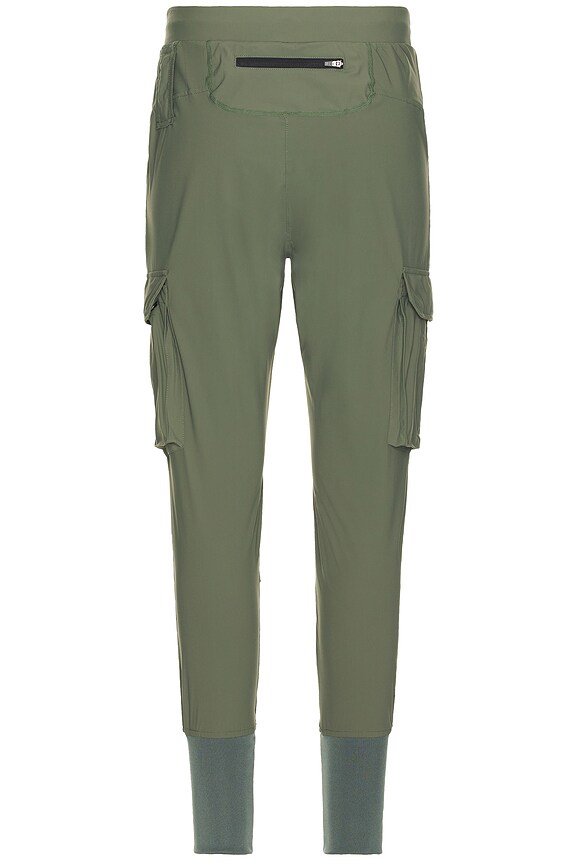 view 2 of 6 Tetra-lite Cargo High Rib Jogger in Hunter Green