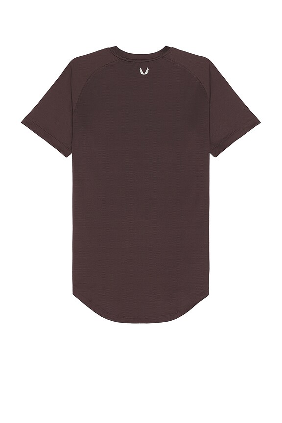view 2 of 5 Nano Mesh Established Tee in Faded Plum