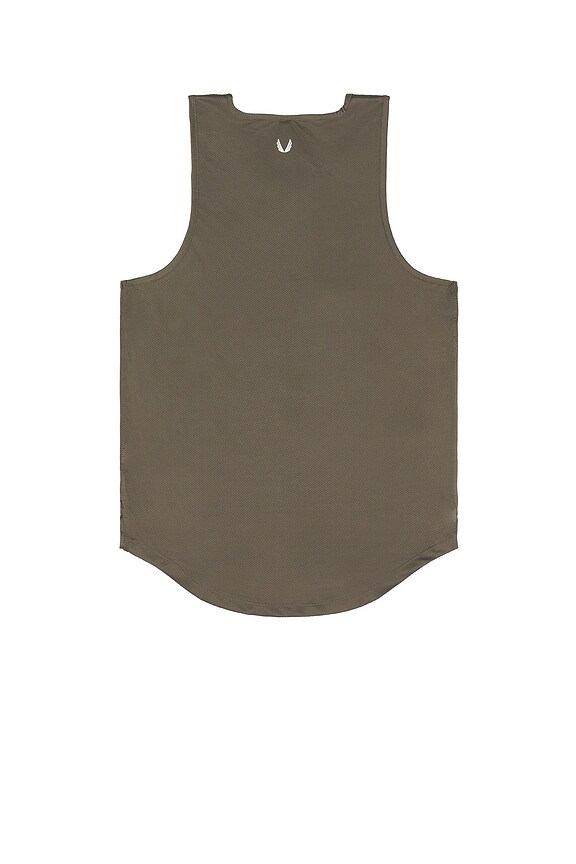view 2 of 5 Nano Mesh Tank Top in Deep Taupe
