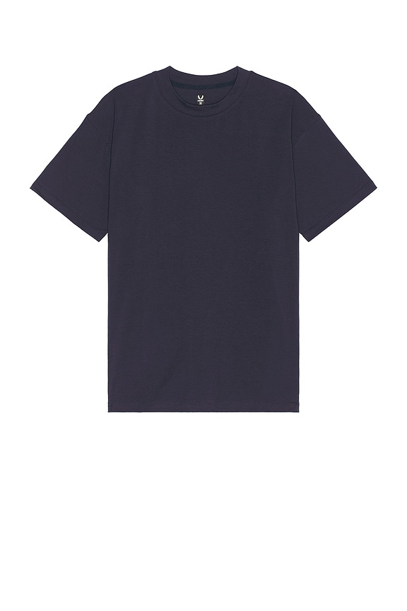 view 2 of 4 Supima Oversized Tee in Navy