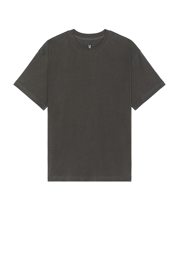 view 2 of 5 Supima Oversized Tee in Space Grey