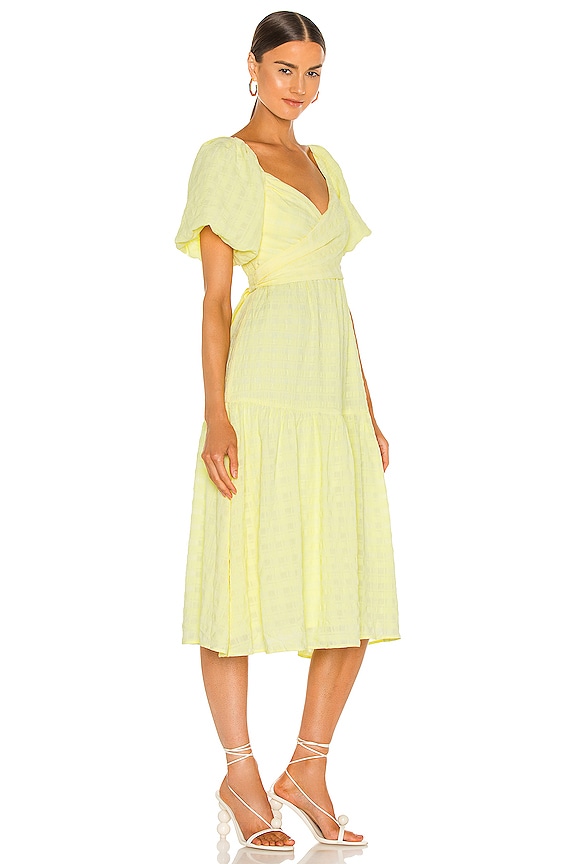 view 2 of 3 Sonnet Dress in Pastel Yellow